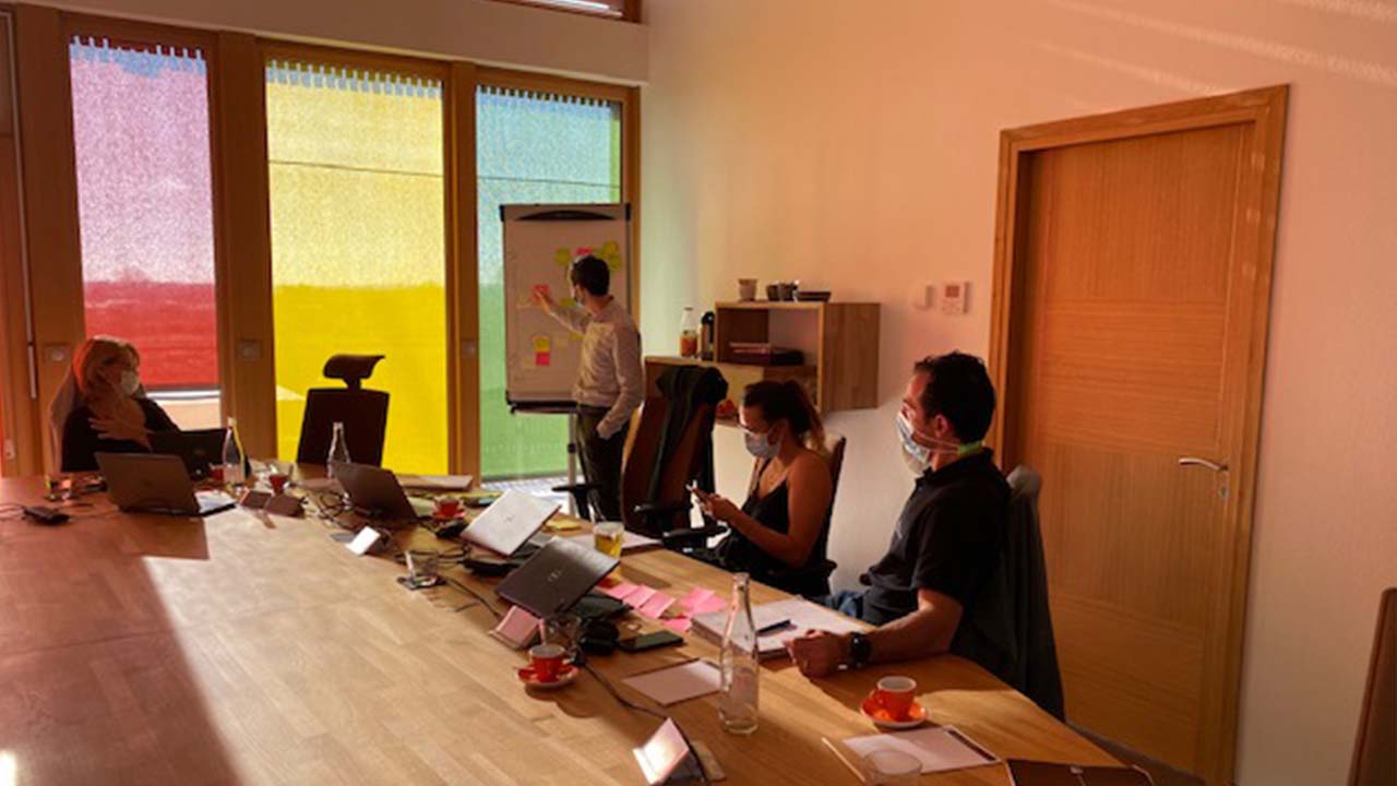 Atelier ecoconception avec l'entreprise Transylience en Rhône-Alpes